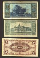 Vegyes pengő tétel 41db többféle bankjeggyel T:vegyes