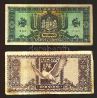 Vegyes pengő tétel 41db többféle bankjeggyel T:vegyes