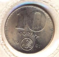 1981. 10Ft "FAO" fóliában T:1 Eredeti vákuumcsomagolásban!