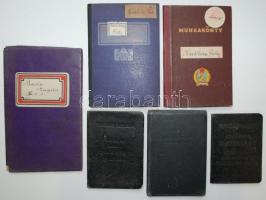 cca 1900-1930 7 db vegyes igazolvány, benne vasúti is / mixed id-s