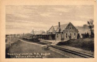 Pennsylvania Princeton Bahnhof