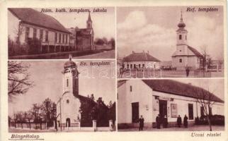 Bőnyrétalap (hátoldalán ráragasztott jegyzet)