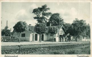 Balatonszabadi vasútállomás (fa)