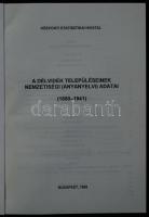 KSH: A délvidéki településeinek nemzetiségi adatai (1880-1941) Bp. 1988