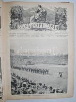 A Vasárnapi Újság 1912 II. félév-folyama aranyozott egészvászon kötésben