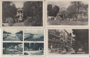 9 db régi, balatoni képeslap, közte több használatlan