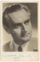 Kovács Károly színész dedikált fotója