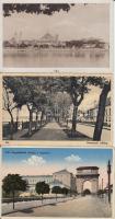Vác - 3 db régi városképes lap