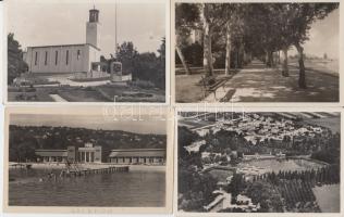 7 db régi, balatoni képeslap