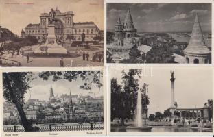 Budapest - 13 db régi képeslap
