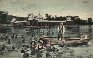 Hévíz, kollázs (Rb)