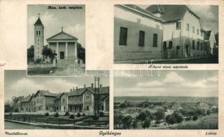 Gyékényes vasútállomás, népiskola (small tear)