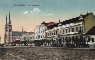 Békéscsaba Szent István tér, Gesmey Soma papírkereskedése (EK)