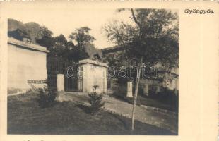 Gyöngyös Orczy-kastély kapu