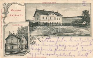 Kalán railway station and office building