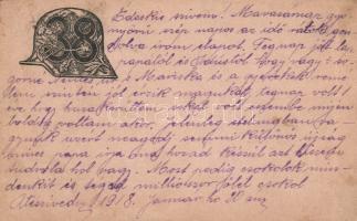 Military WWI, field postcard, regiment no.38