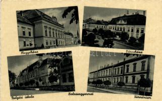 Balassagyarmat Polgári iskola, Városháza, Megyeháza