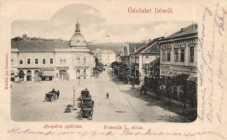 Dés Hotel Hungária, Kossuth street (EK)
