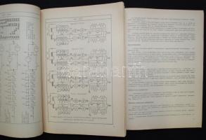 1968 HÉV oktatókönyv és ábragyűjtemény 2db