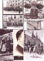 Nyolc darab fotó másolat az 1940-es Erdélyi bevonulásról