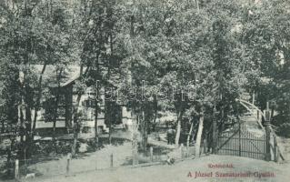 Gyula József szanatórium, Kertész-lak