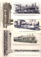 Tíz darab mozdony fotó