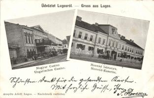 1899 Lugos casino and military barracks