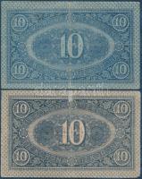 186db-ból álló nagyon szép bankjegy gyűjtemény 1848-49-es Kossuth-bankók 15Kr - 10Ft + 1882. 1Ft + k...
