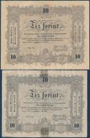 186db-ból álló nagyon szép bankjegy gyűjtemény 1848-49-es Kossuth-bankók 15Kr - 10Ft + 1882. 1Ft + k...