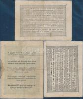 186db-ból álló nagyon szép bankjegy gyűjtemény 1848-49-es Kossuth-bankók 15Kr - 10Ft + 1882. 1Ft + k...