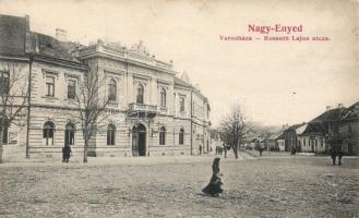 Nagyenyed town hall, Kossuth street