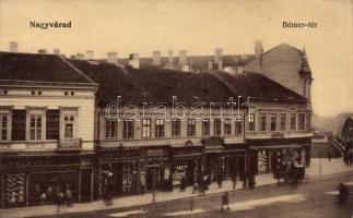 Nagyvárad Bémer square, shops (Rb)