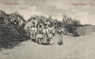 Sepsikőröspatak Fellegvár és lakói / folklore