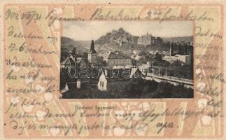Segesvár Art Nouveau litho