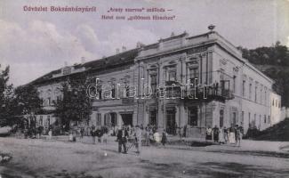 Boksánbánya Hotel Arany Szarvas, bank (EM)