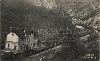 Boli-barlang railway station (wet damage)