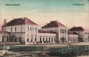 Szatmárnémeti railway station