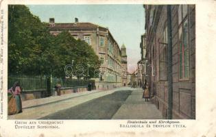 Sopron Templom utca, Reál iskola (small tear)