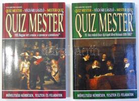 Végvári László: Quiz mester 2-3. Bp., 2006-2007, Vagabund Kiadó