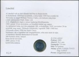 1999. 50f "45 éves az újraátadott Erzsébet-híd" érmés bélyeges boríték (3x) mind klf bélye...