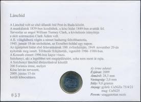 1999. 50f "45 éves az újraátadott Erzsébet-híd" érmés bélyeges boríték (3x) mind klf bélye...