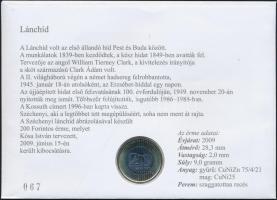 1999. 50f "45 éves az újraátadott Erzsébet-híd" érmés bélyeges boríték (3x) mind klf bélye...