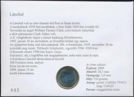 1999. 50f "45 éves az újraátadott Erzsébet-híd" érmés bélyeges boríték (3x) mind klf bélye...