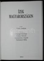 Ízek Magyarországon. Gasztronómiai kalandozások. Bp., é.n., Folium. Egészvászon kötésben, sérült véd...