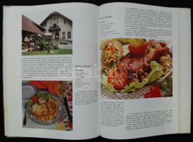 Ízek Magyarországon. Gasztronómiai kalandozások. Bp., é.n., Folium. Egészvászon kötésben, sérült véd...