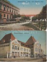 Törökszentmiklós - 2 db régi városképes lap