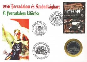 2006. 50Ft 1956 Forradalom és Szabadságharc - A Forradalom kitörése" érmés bélyeges boríték alk...