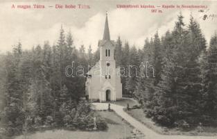 Újtátrafüred chapel