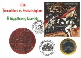 2006. 50Ft 1956 Forradalom és Szabadságharc - A Függetlenség kísérlete" érmés bélyeges boríték ...
