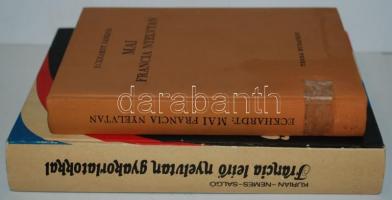 2db francia nyelvtankönyv: Mai francia nyelvtan; Francia leíró nyelvtan gyakorlatokkal